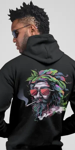 Blazing Bold Zondro Hoodie back 2