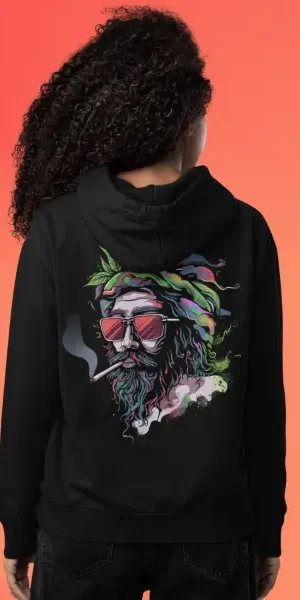 Blazing Bold Zondro Hoodie back 4