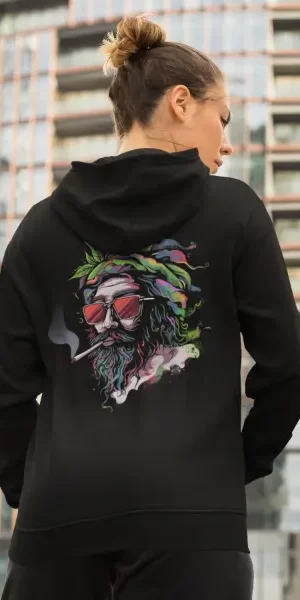 Blazing Bold Zondro Hoodie back 5