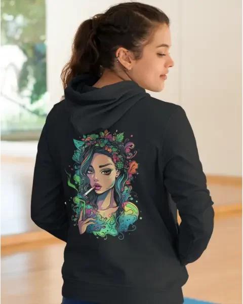 Dazzling Dose: Zondro Hoodie Back