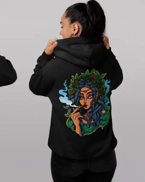 Fierce & Fiery: Zondro Hoodie Back