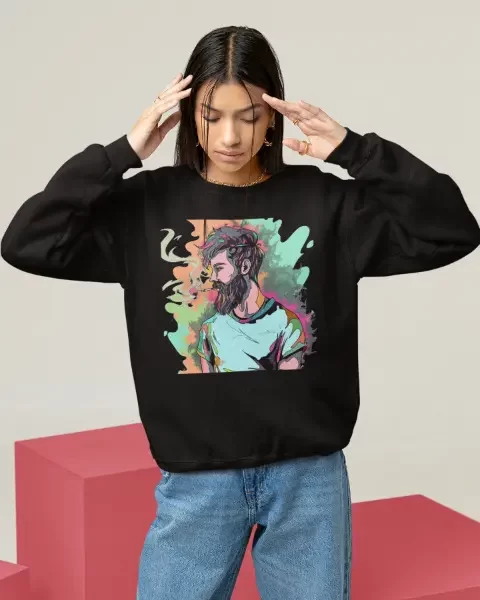 Rebel in Smoke Zondro Sweatshirt 4