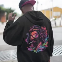 Smoke Show: Zondro Hoodie Back