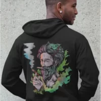 Smokin’ Swagger: Zondro Hoodie Back