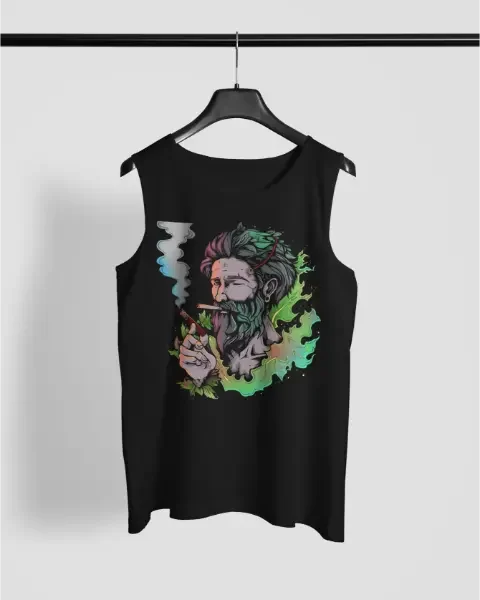 Smokin’ Swagger: Zondro Sleeveless Tee