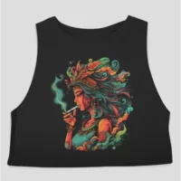 Sparkling Embers: Zondro Crop Tank