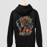 Sparkling Embers: Zondro Hoodie Back