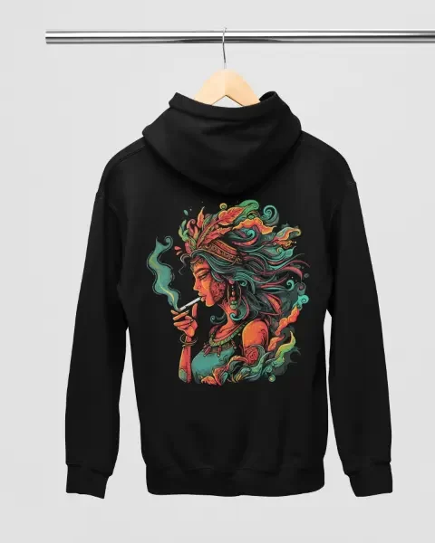 Sparkling Embers: Zondro Hoodie Back