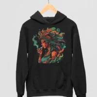 Sparkling Embers: Zondro Hoodie Front