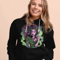 Sultry Smoke: Zondro Hoodie Front