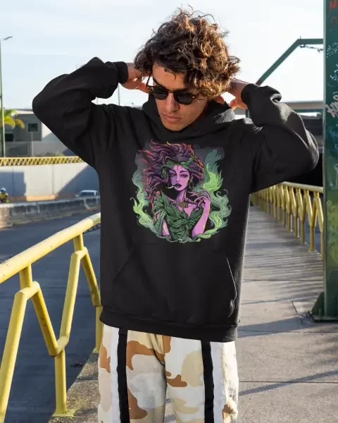 Sultry Smoke Zondro Hoodie Front 4