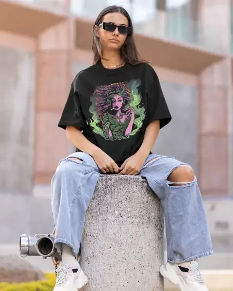 Sultry Smoke Zondro Oversized Tee 4