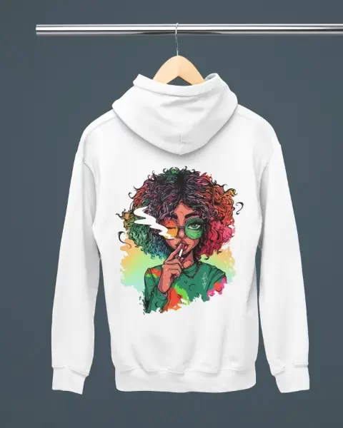 Swaggy Curls: Zondro Hoodie Back