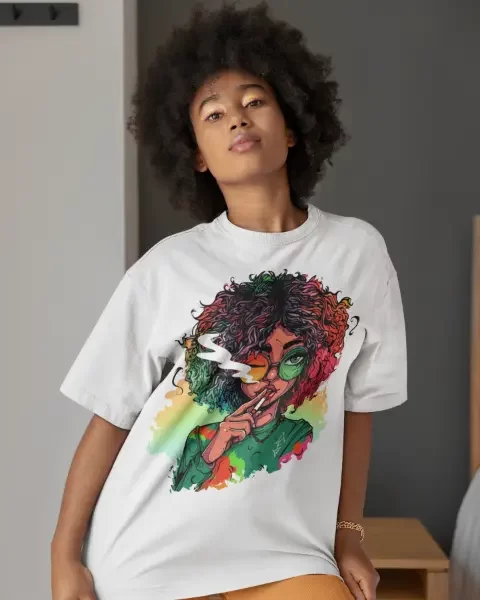 Swaggy Curls: Zondro Oversized Tee